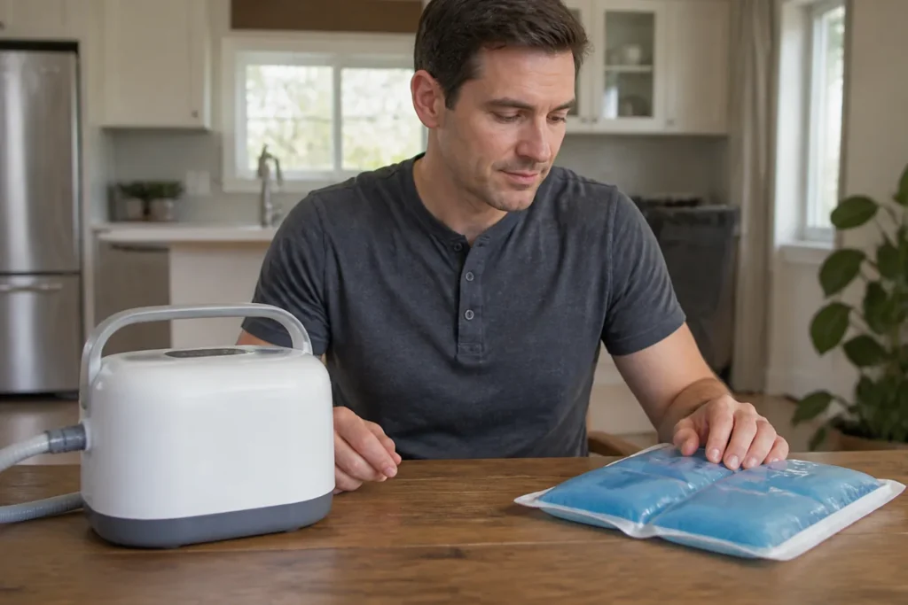 Cold-Therapy Machines vs. Ice Packs: Cost, Setup, and Safety Differences
